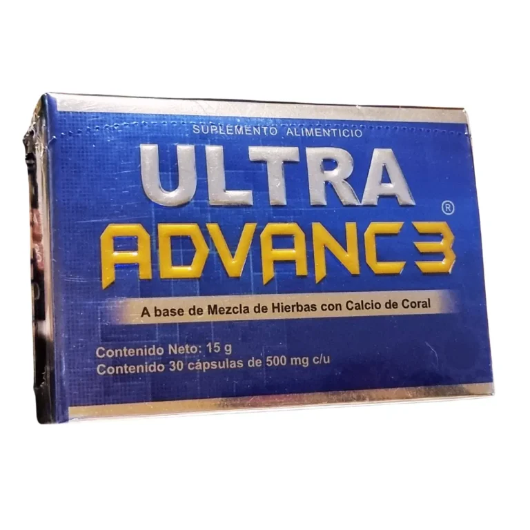 Ultra Advanc3 con Calcio de Coral – Suplemento Natural para Huesos y Articulaciones