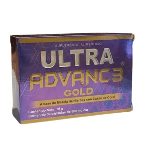 Ultra Advanc3 GOLD con Calcio de Coral 30 cápsulas
